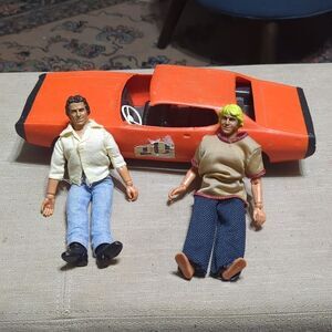 ©1980 Mego Dukes of Hazzard Character Action Figures & Car